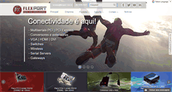 Desktop Screenshot of flexport.com.br
