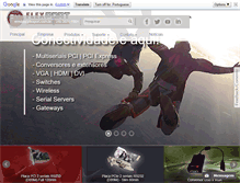 Tablet Screenshot of flexport.com.br