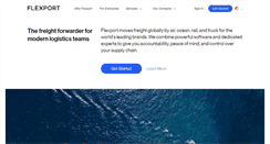 Desktop Screenshot of flexport.com